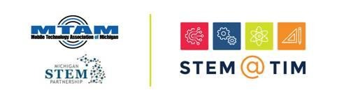 MTAM and STEM@TIM organization logos